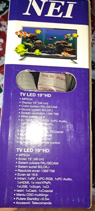 Televizor NEI  nou