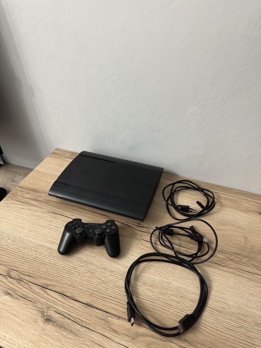 Продам прошитую PlayStation 3 Super Slim 500gb | 19 игр | GTA 5