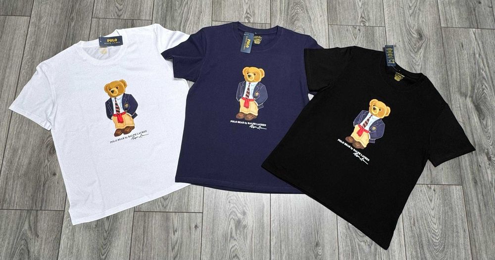 Tricou Ralph Lauren Bear/ ursuleț /PREMIUM 2025