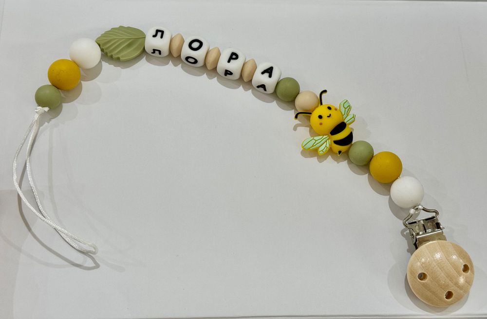 Бебешки клипс за биберон