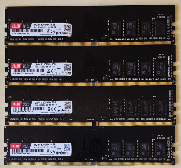 32GB RAM 3200MHz DDR4