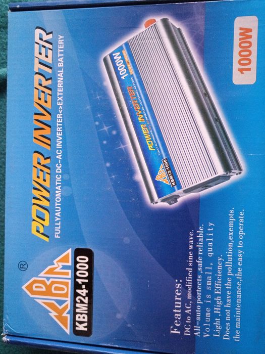 Инвертер с 24V до 220V