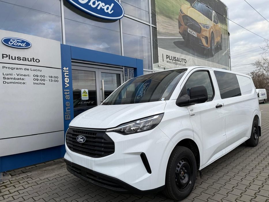 Ford TRANSIT CUSTOM DCIV -6 LOCURI Ford Noul Transit Custom DCIV 320L (L2H1) Trend 2.0L Panther 136 CP A8