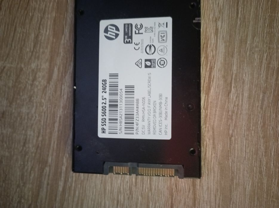 SSD hp 250.        GB