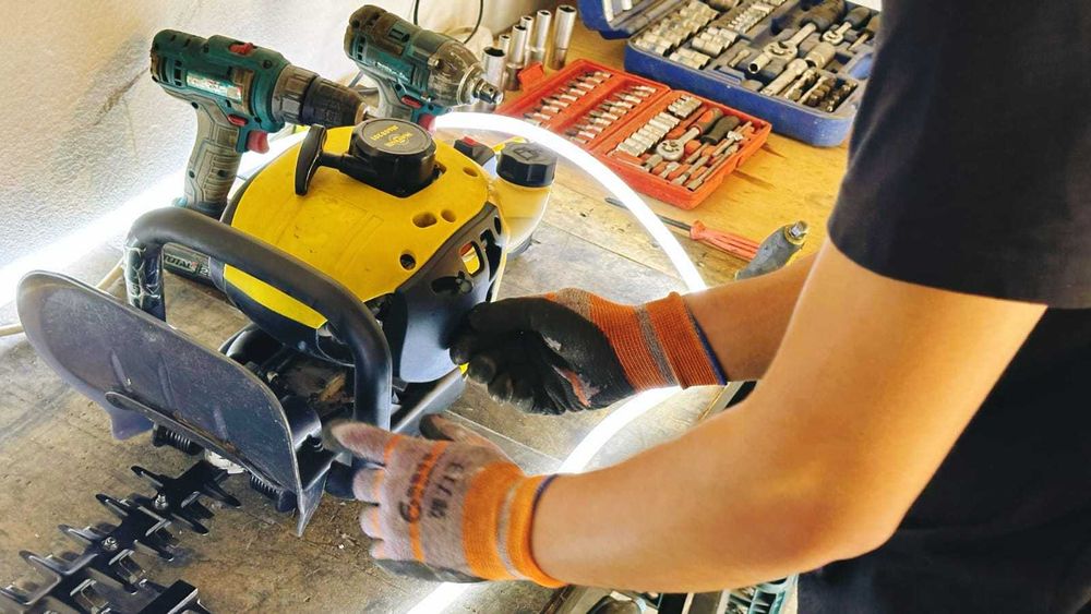 Гарант Ремонт Кусторез Бензопила Газонокосилка Триммер и тд, Звони!