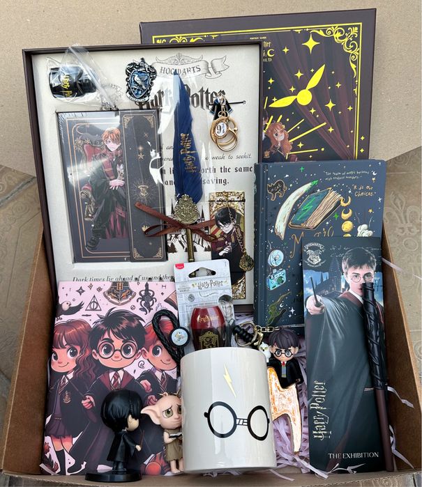 Подарочные наборы боксы  стич куроми капибара гарри поттер спайдермен