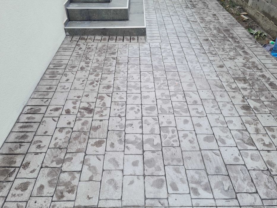 Beton amprentat Târgoviște