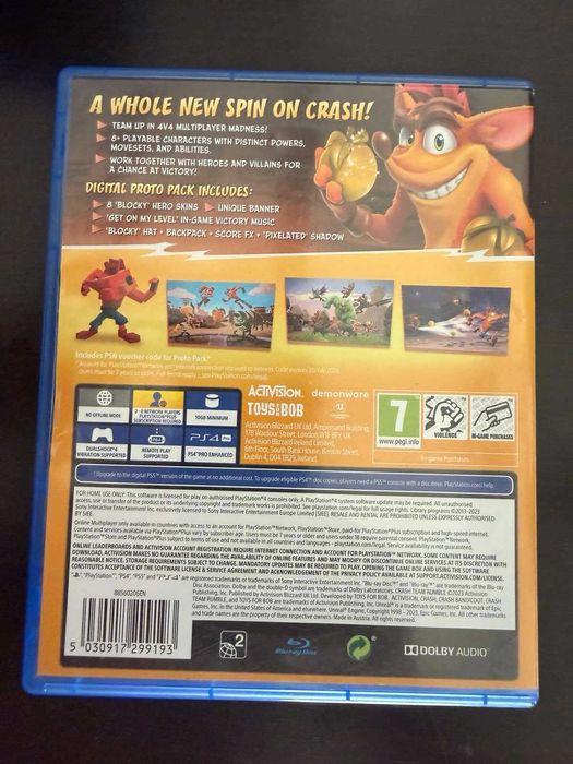 Crash Team Rumble Deluxe Cross-Gen Edition за PS4