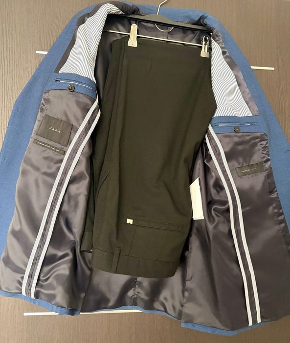 Costum Zara Man nou cu eticheta