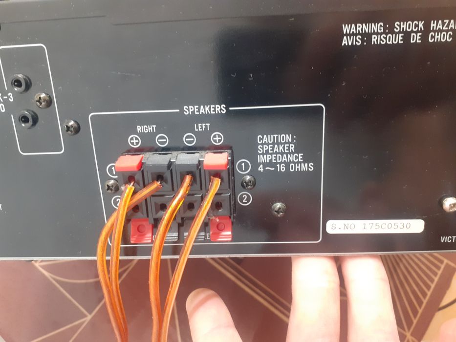 Подови тонколони - HECO PRO 550/ JVC RX 230R
