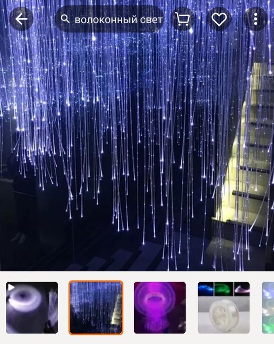 Новинка на рынке Звёздное небо.Оптоволокно.