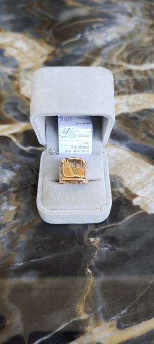 Золотая печатка мужская