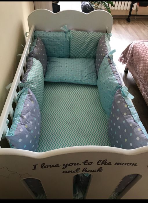 Детская кровать белая