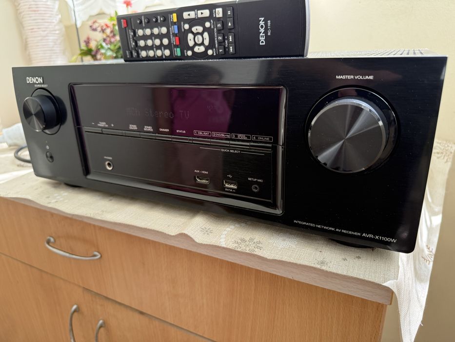 Denon AVR-X1100 Bluetooth Wi-Fi