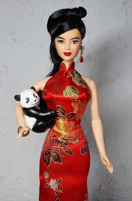 Красавица кукла Барби Barbie Dolls of the World China
