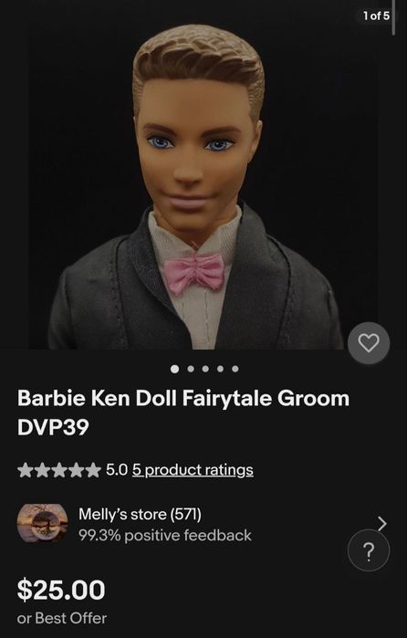 Оригинал Barbie и Ken