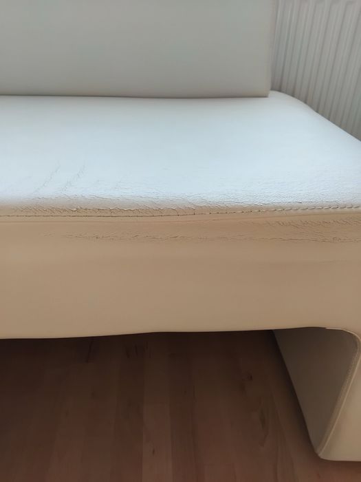 Бял Кухненски ъгъл - диван