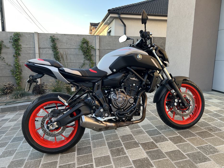 Yamaha MT07 2021 A2 - 14.781km, ITP, baterie nouă