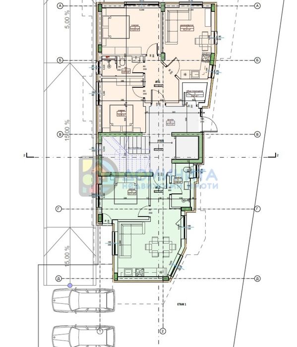 Нов жилищен проект, първа линия море, гр. Приморско