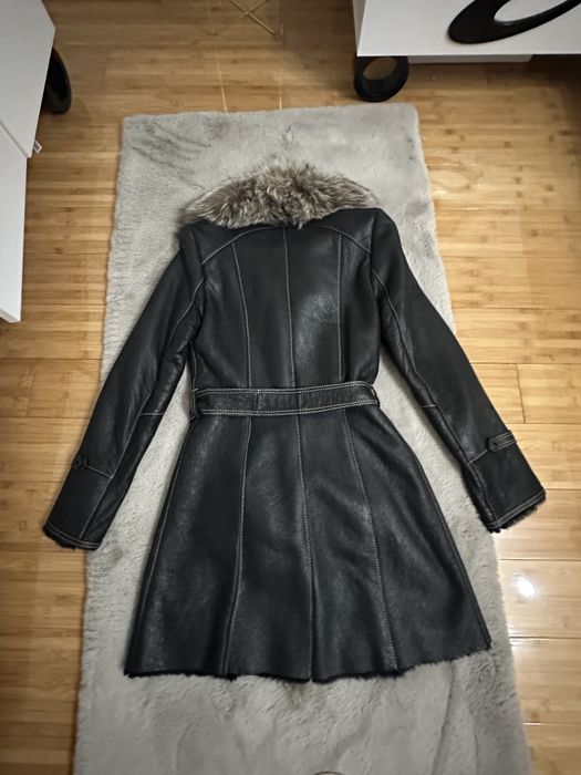 Cojoc piele si blana naturala