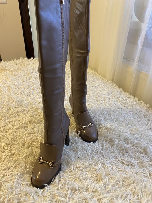 Cizme lungi piele impecabile