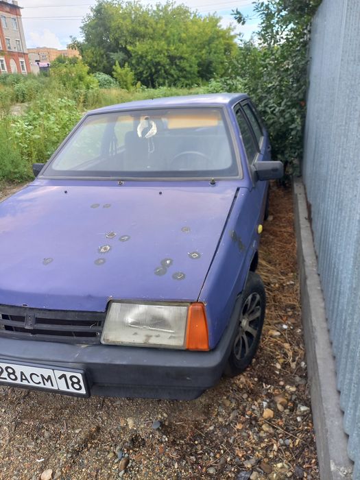 Ваз-2109, синий цвет 1997 выпуска