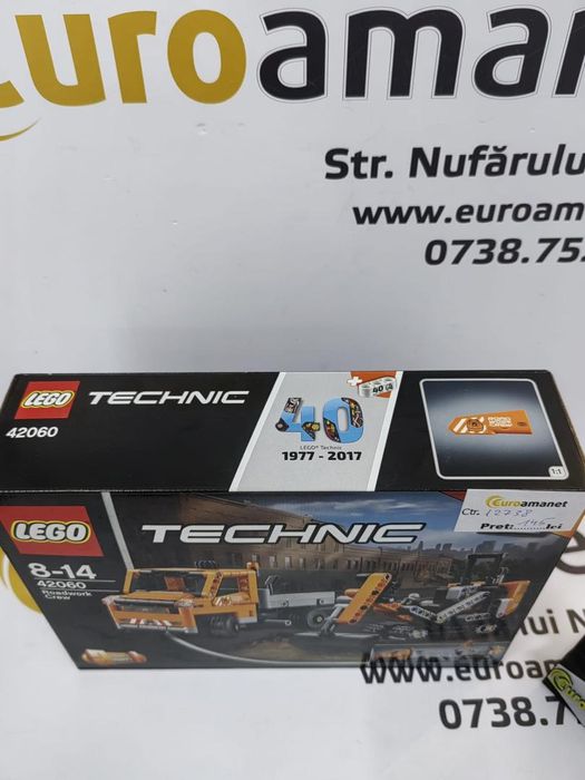 LEGO Technic Echipaj pentru repararea drumurilor 42060 Nou -N-