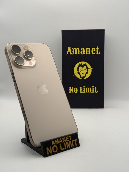 iPhone 16 Pro Max Black 256GB Baterie 98% CA NOU!!! Garantie 12 Luni.