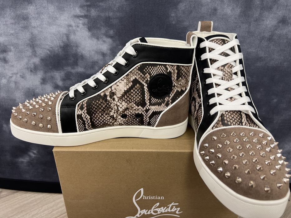 Ghete Christian Louboutin Premium 2024 piele naturala