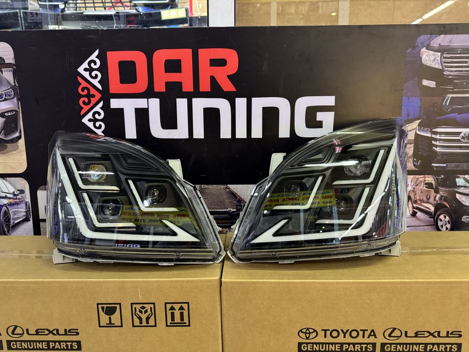 Prado 120 передние тюнинг Led фары