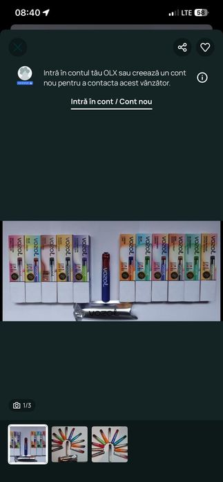 Vozol 1000 Puffs 10 Ron Buc