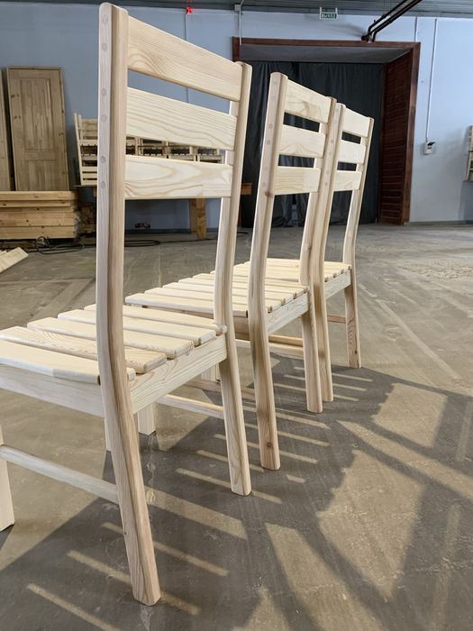 Новые деревянные стулья для бани веранды кухни на дачу