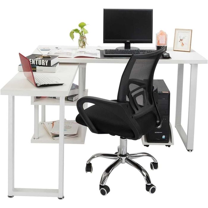 НАРУШЕНА ОПАКОВКА Ергономичен стол – R004-DE-UM515-BLACK