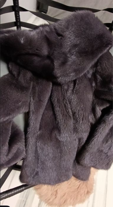 Луксозно палто от норка визон