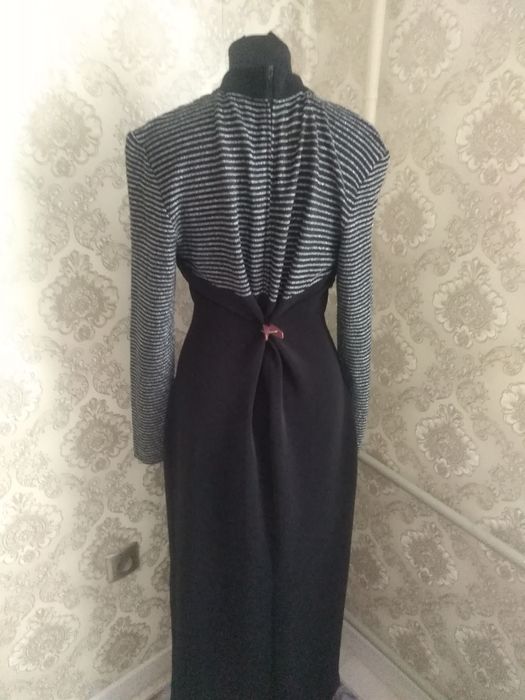 Теплое нарядное  платье Турция