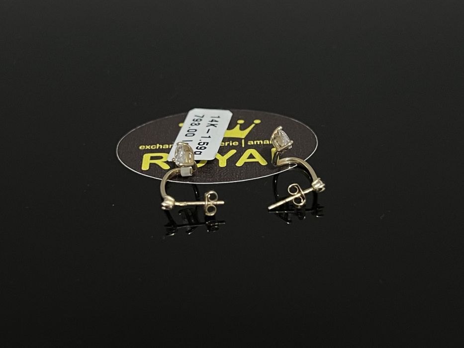 Bijuteria Royal CB : Cercei dama aur nou 14k 1,59gr