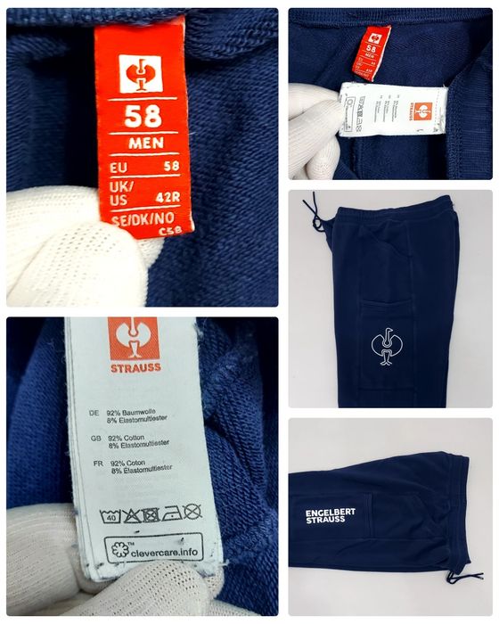 Pantaloni trening, jogger Engelbert Strauss, mărimea 58 (EU), sau XL/XXL albastru închis ptr. bărbați