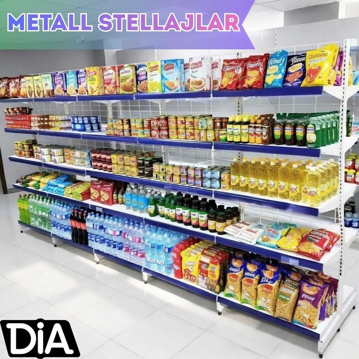 Стеллаж металлический сборный, konstruktiv metall stellajlar