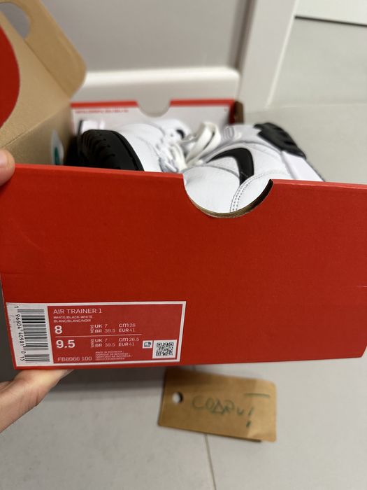 Nike Air Trainer 1 White Black