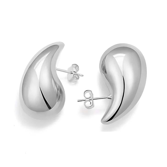 Cercei argint Teardrop, în formă de lacrimă