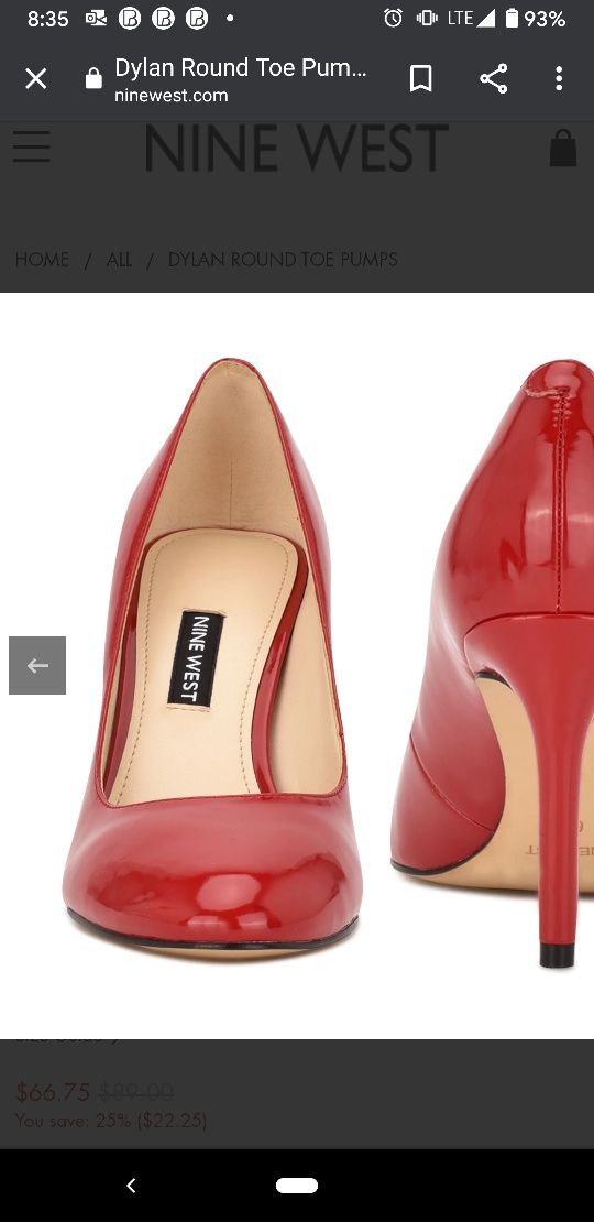 Nine West Dylan Round Toe Pumps OLX.bg