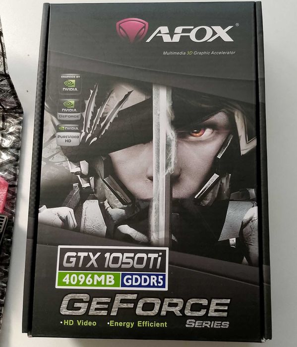 NVIDIA GeForce GTX 1050 Ti 4GB GDDR5.