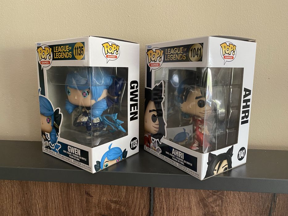 Funko Pop фигурки League of legends Gwen и Ahri