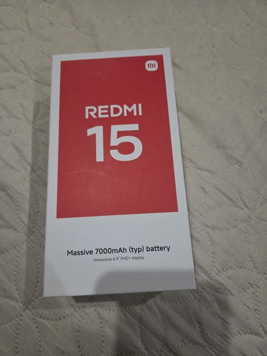 Смартфон Xiaomi - Redmi 15, 6.9'', 8GB/256GB, Titan Gray