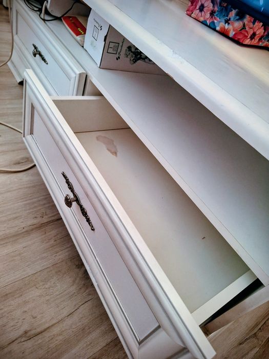 Тумба TV Кентаки белый