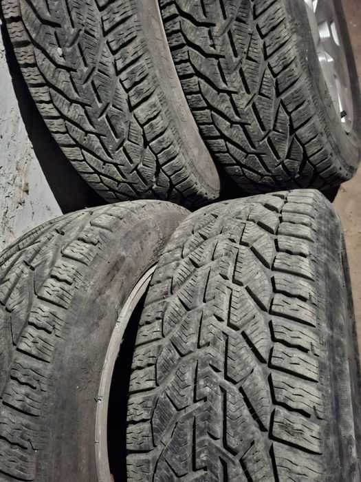 Set 4 jante Audi R16 +anvelope de iarna