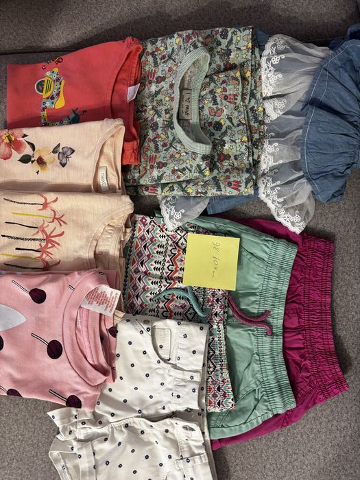 Сет детски дрехи момиче 86 - 140 HM Zara Primark Pepko