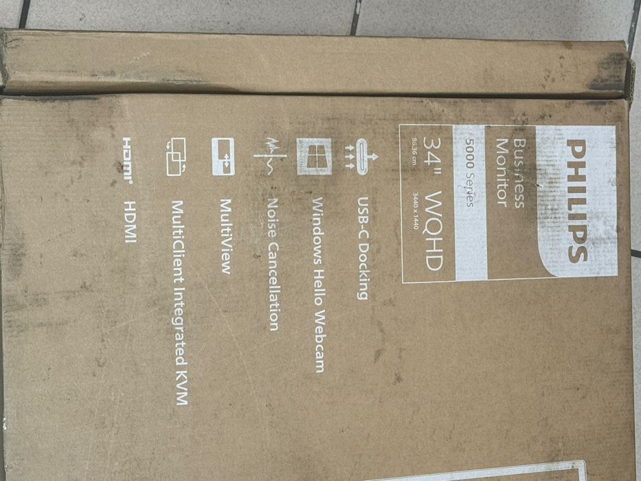 Monitor Philips 34" Wqhd nou sigilat