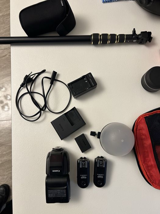 canon eos rp + ноутбук