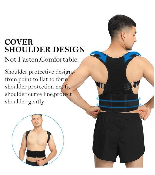 Корсет для спины с магнитным камнем